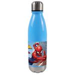 Botella-con-Tapon-y-Base-Inox-650-ml-Hombre-Araña-1