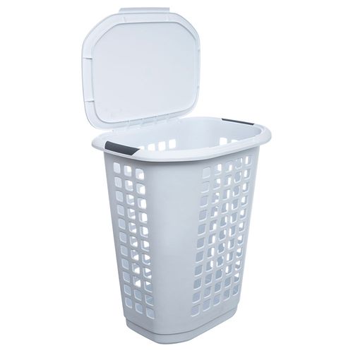 Canasto para ropa 63 L blanco