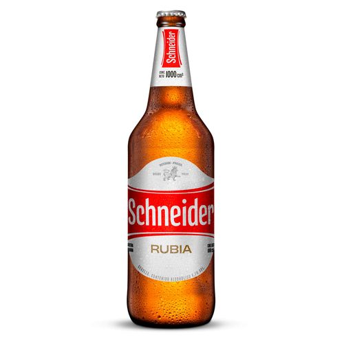 Cerveza SCHNEIDER envase descartable 970 ml