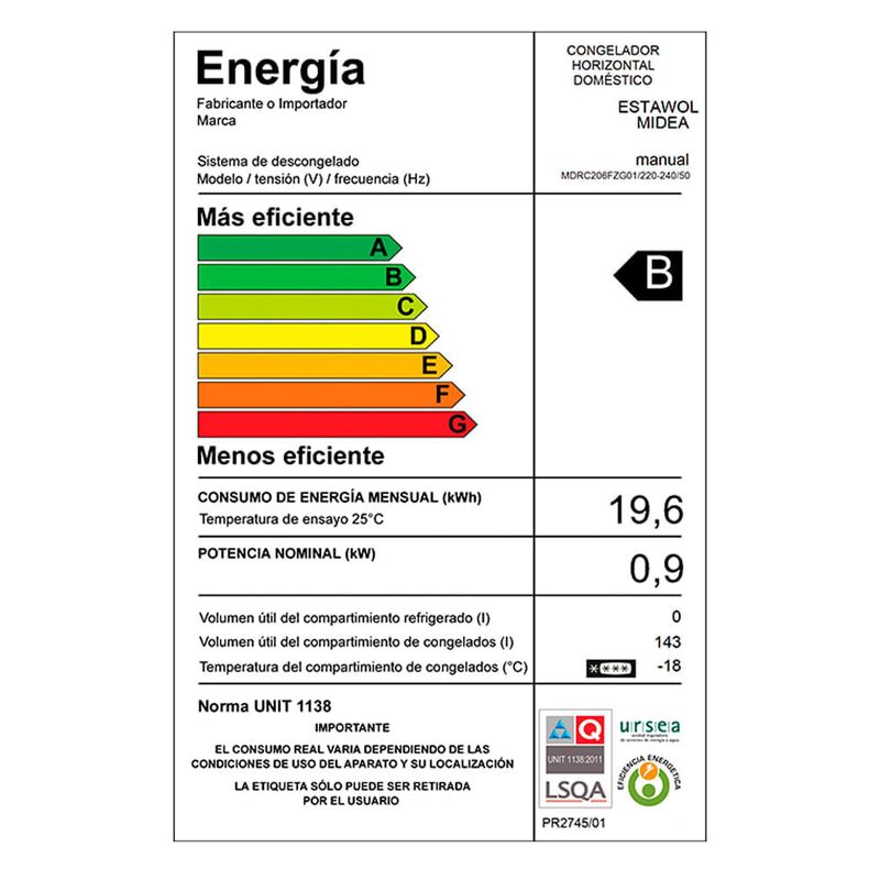 Freezer-MIDEA-Horizontal-143-L-2