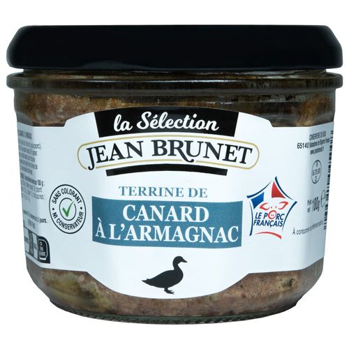 Terrina de pato al armagnac JEAN BRUNET 180 g