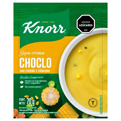 Sopa crema choclo KNORR 67 g