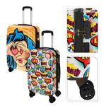 Set-2-Valijas-Chicas-Pop-Art-50-60-cm-0
