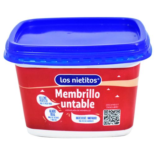 Mermelada de Membrillo Untable LOS NIETITOS 650 g