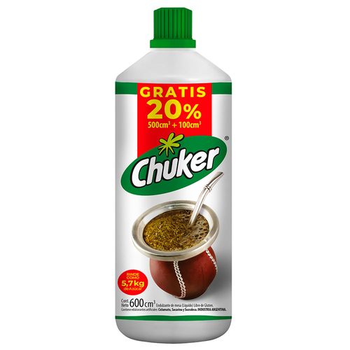Edulcorante liquido CHUKER 600 ml