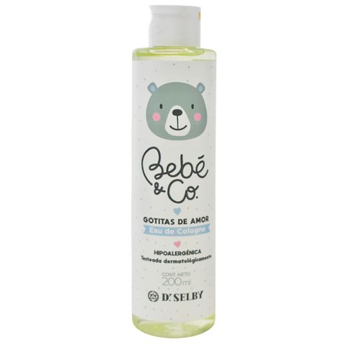 Colonia Hipoalergénica Bebe&co Gotita de Amor 200 ml
