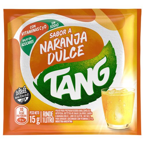Refresco TANG naranja dulce 18 g