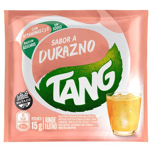 Refresco TANG durazno 18 g