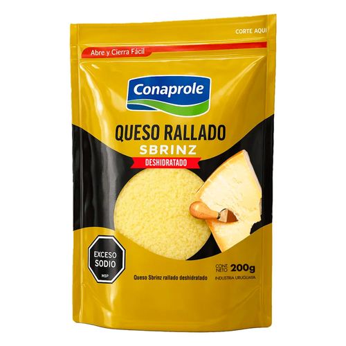 Queso Rallado Sbrinz Fino CONAPROLE 200 g