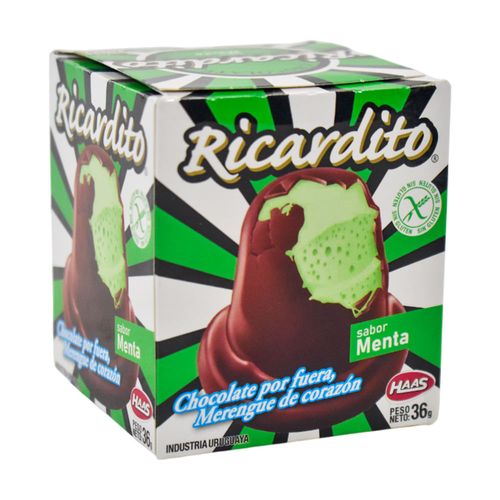 Bombón RICARDITO Menta Haas 36 g