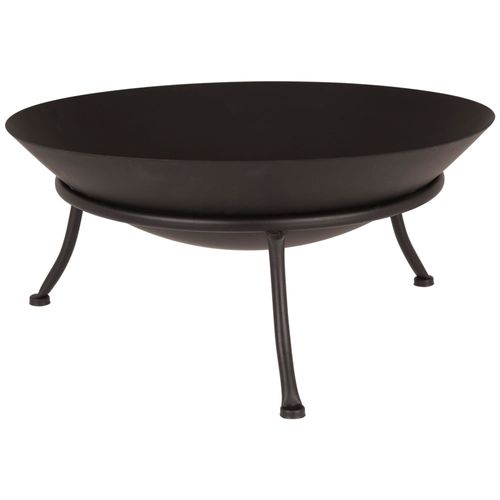 Brasero de Hierro Fundido con Soporte 47 cm Diámetro