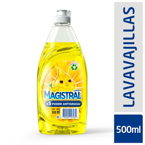 Deter Lavavajilla MAGISTRAL Ultra Limón 500 cc