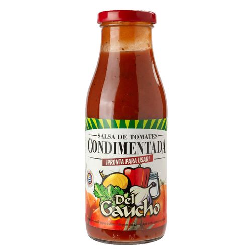 Salsa de Tomates Condimentada DEL GAUCHO 510 g