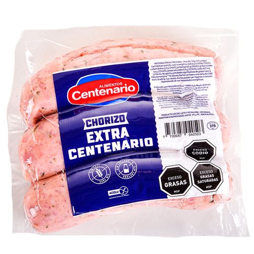 Chorizo Extra CENTENARIO a/v x 3 un.