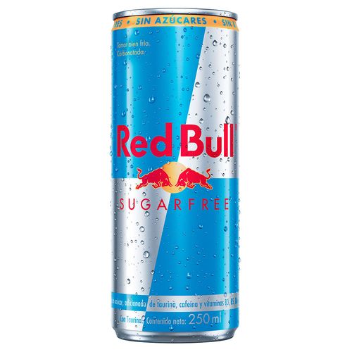 Bebida Energizante sin Azúcar RED BULL 250 ml