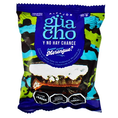 Alfajor Merengue GÜACHO 70 g