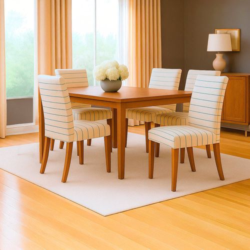 Funda para Silla Cotton Flex Rayas Beiges x1 un.