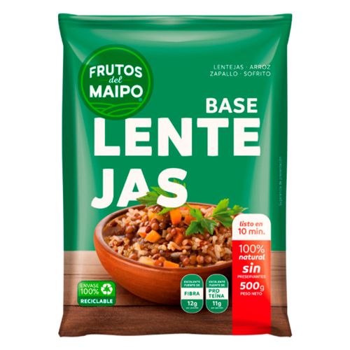 Base de Lentejas FRUTOS DEL MAIPO 500 g