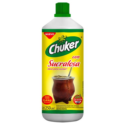 Edulcorante CHUKER sucralosa 250 ml