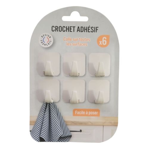 Colgador Multiusos Cuadrado Juego de 6 Piezas