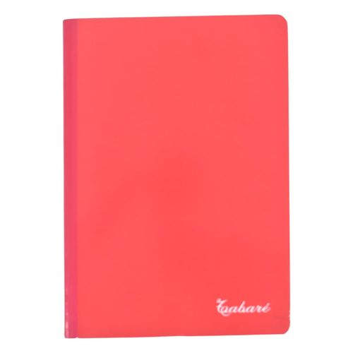 Cuadernola cosida TABARÉ 100 hojas tapa dura rojo