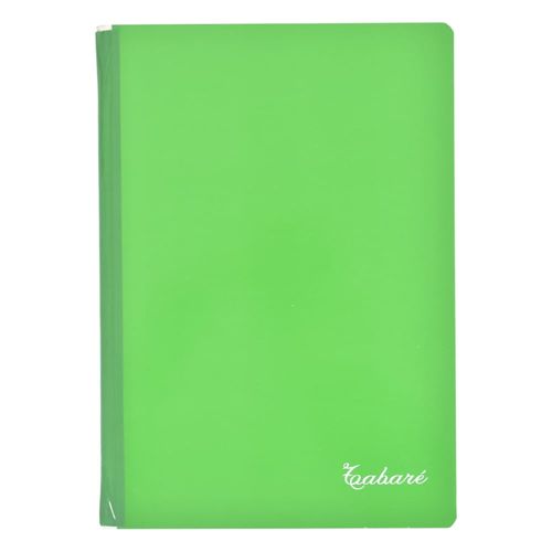 Cuadernola cosida TABARÉ 100 hojas tapa dura verde