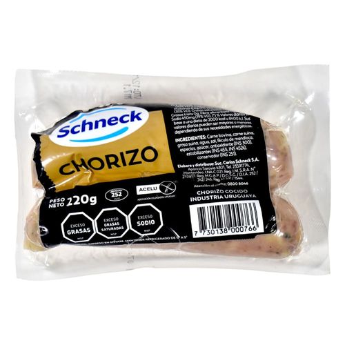 Chorizo extra x 2 a/ v SCHNECK