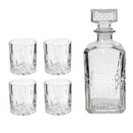 Botella-de-Whisky-4-Vasos-Vidrio-1