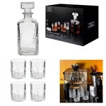 Botella-de-Whisky-4-Vasos-Vidrio-2