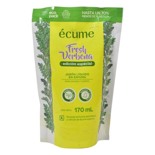 Jabón Líquido ECUME Verbena Doypack 170 ml