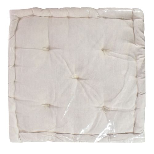 Almohadón Tatami 40 x 40 x 7 cm Natural