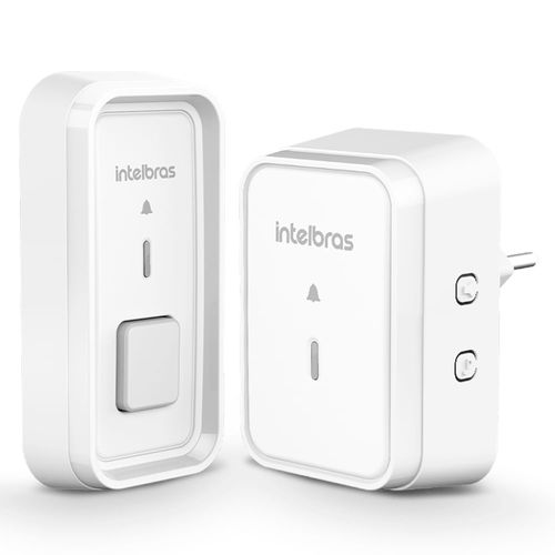 Timbre Inalámbrico INTELBRAS con Bateria Cib 101 Blanco