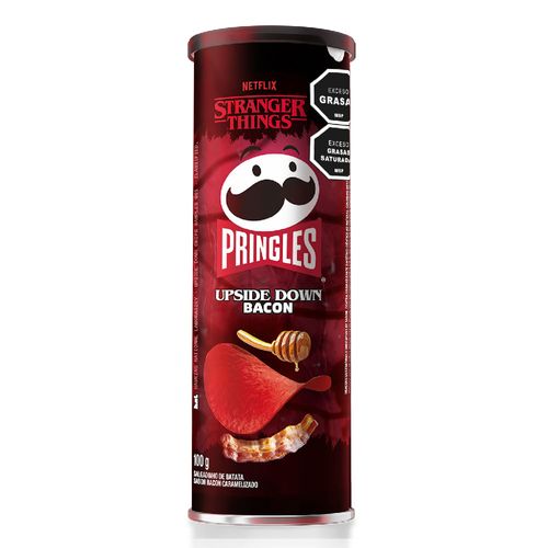 Papas Fritas PRINGLES Upside Down Bacon 100 g