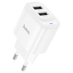Cargador-HOCO-C141A-2-Usb-21a-Blanco-1