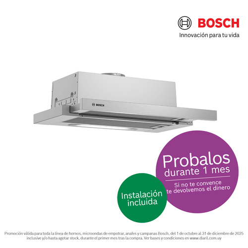Campana BOSCH Mod. DFT63AC50 60 cm telescópica