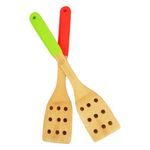 Espatula-calada-30-cm-madera-mango-silicona-1