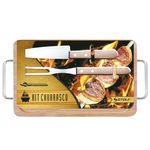 Set-tabla-35x21cm-madera-con-2-cubiertos-acero-inoxidable-0