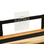 Repisa-para-Baño-2-Estantes-en-Metal-y-Madera-Five-2