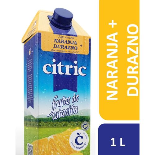 Jugo CITRIC naranja durazno 1 L