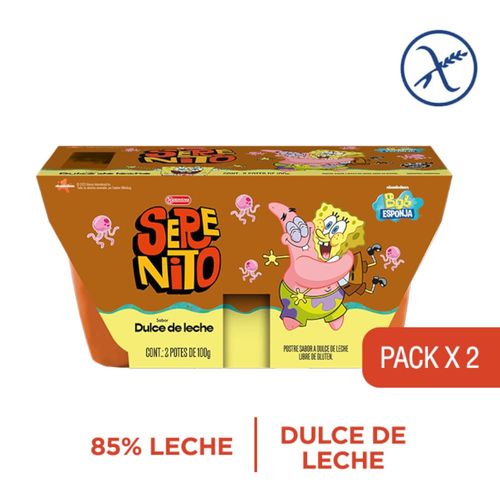 Postre SERENITO Wau ddl x 2 un 190 g