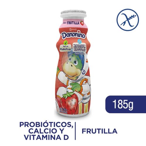 DANONINO bebible frutilla 185 g