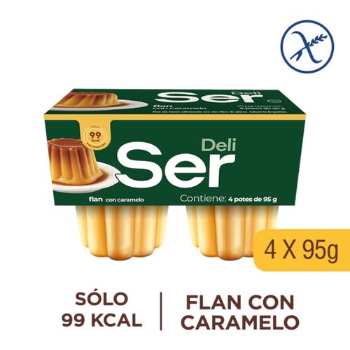 Flan SER x 4 380grs
