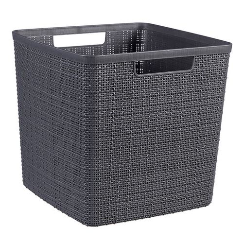 Caja organizadora 27.9 x 27.9 x 27 cm gris
