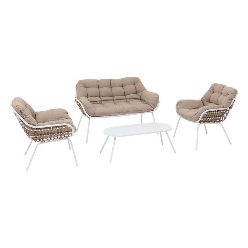 Set-de-jardin-en-acero-4-piezas-beige-blanco-1