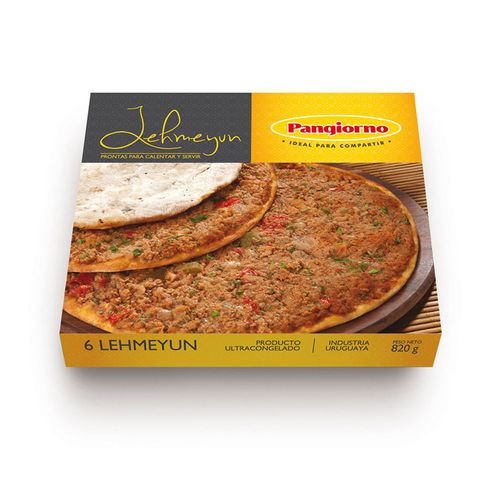 Lehmeyún PANGIORNO x 6 un. cj. 820 g