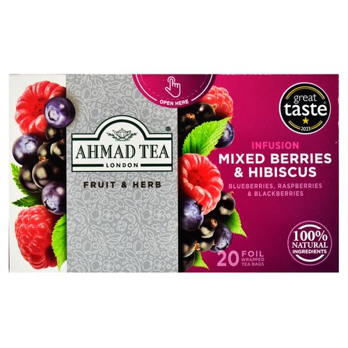 Té Infusion de Hibisco y Frutos Rojos 20 un.