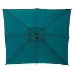 Sombrilla-de-Jardin-Cuadrada-25x25-m-Turquesa-3