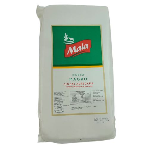 Queso magro MAIA barra sin sal 50 g