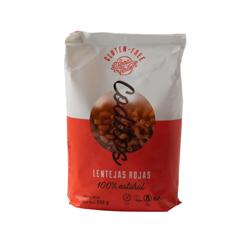Coditos de lentejas TERRA VERDE 250 g