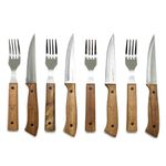 Set-x8-Cuchillos-y-Tenedores-Acero-Inoxidable-Mango-Madera-1